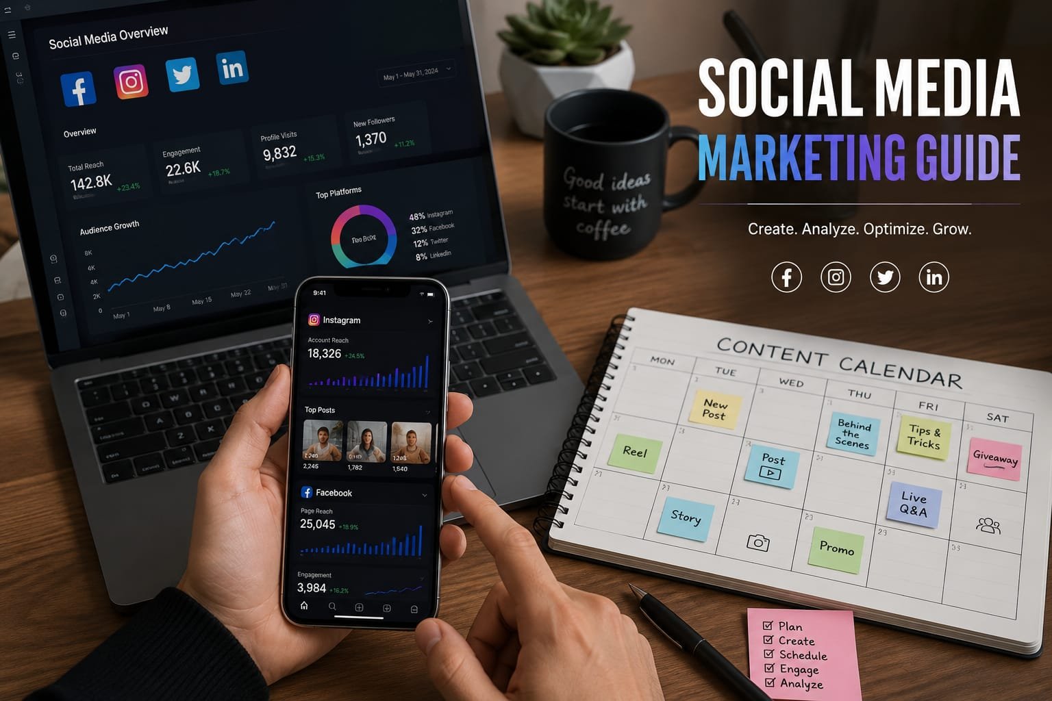 Social Media Marketing Guide blog cover