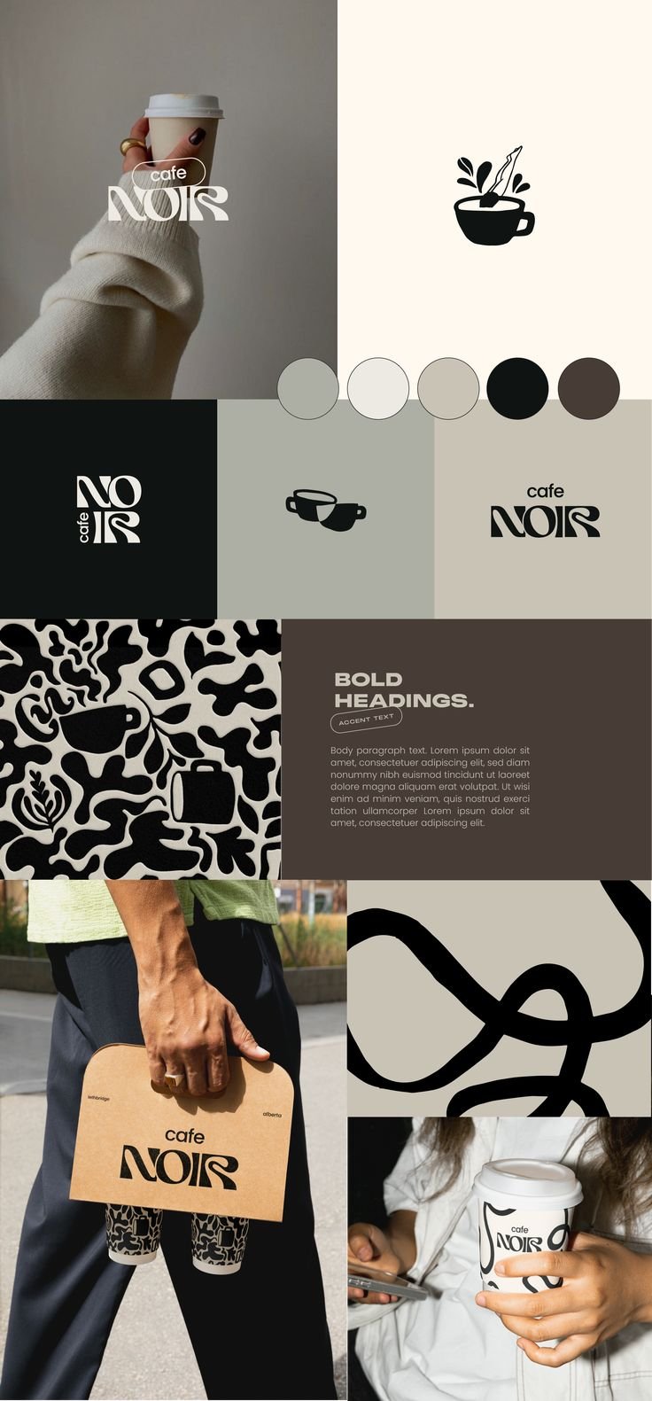 Brand identity design system and visual language