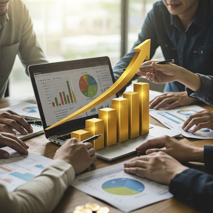 Paid media strategy and ROI visualization