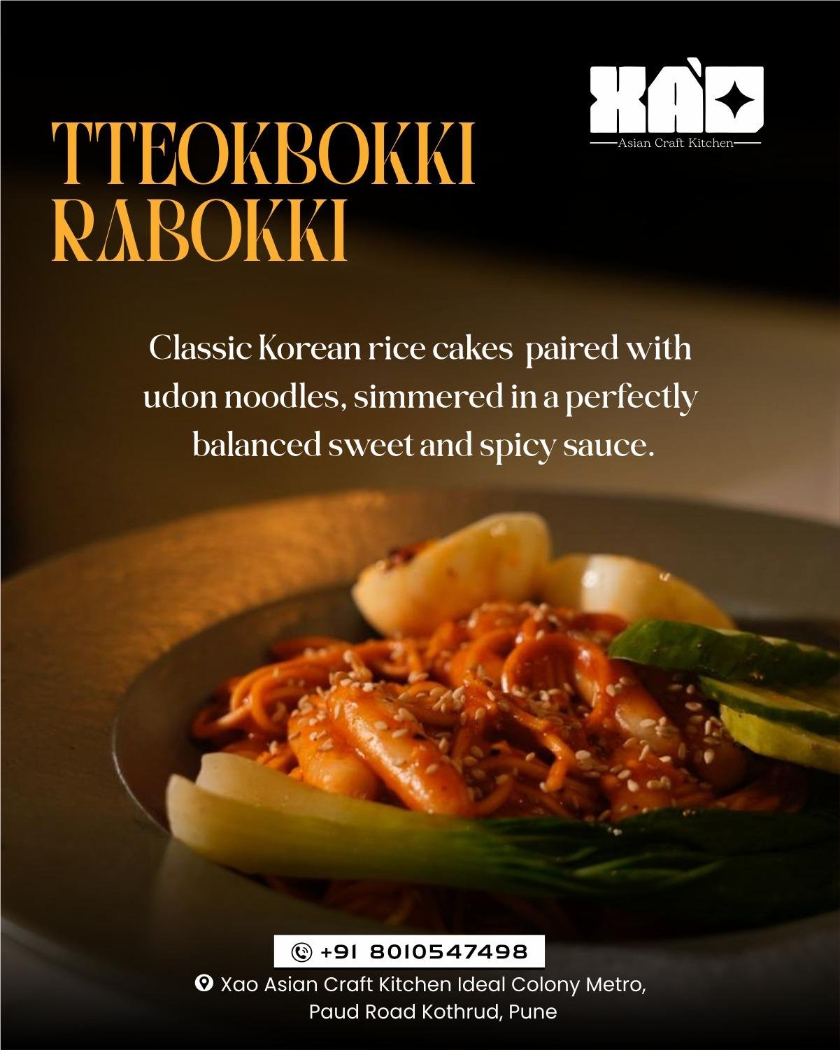 Rabokki Korean Rice Cakes Campaign