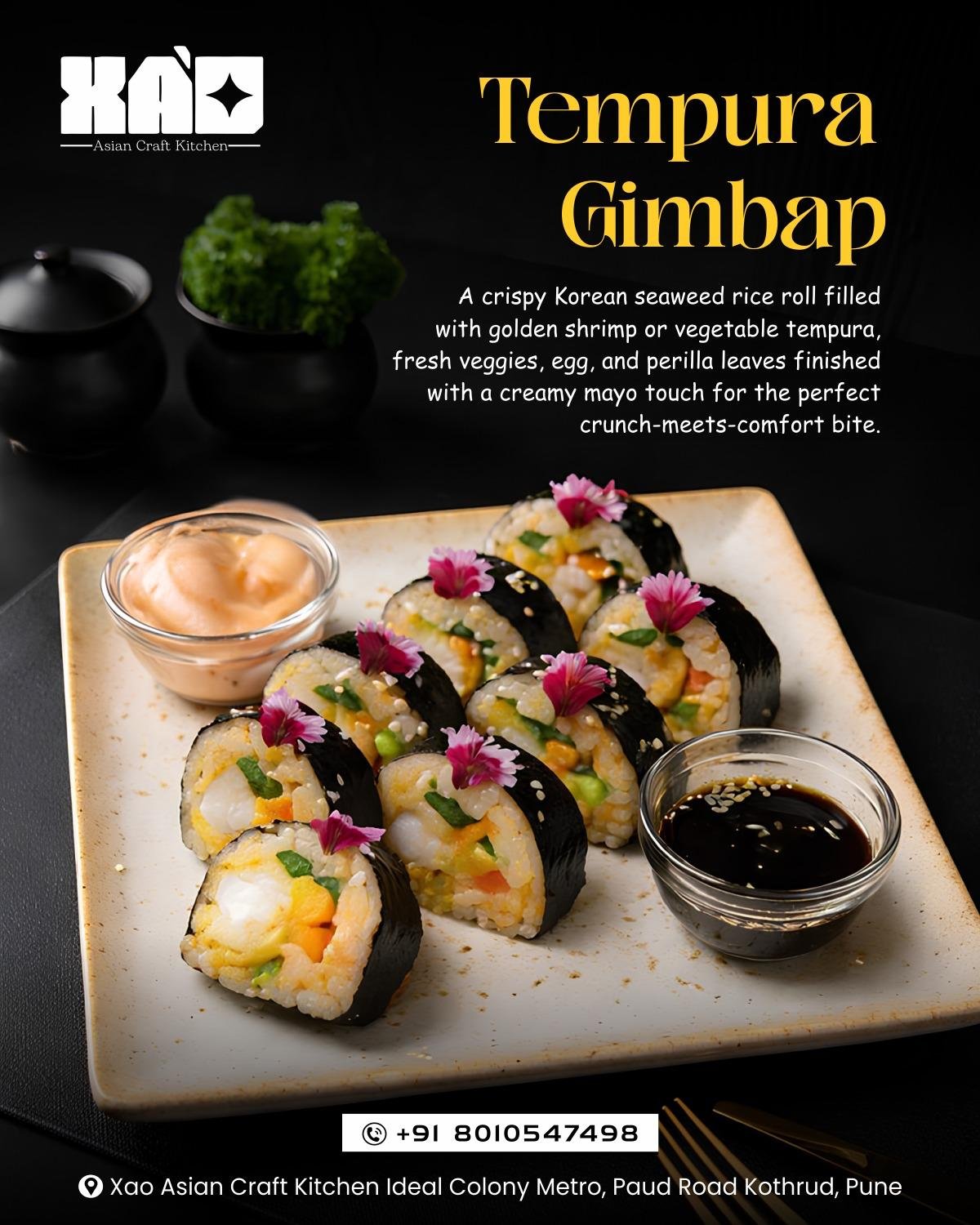 Korean Roll Kimbap Sushi Campaign